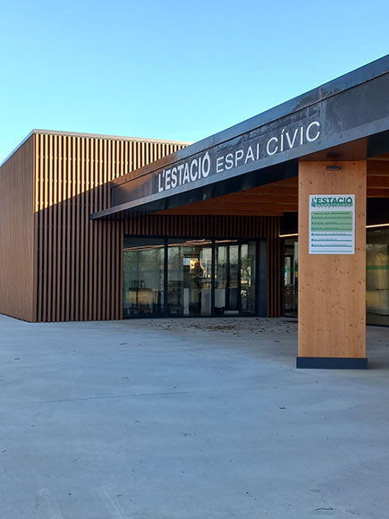 L'ESTACIÓ. Espai Cívic i dinamització del parc